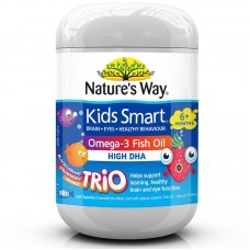Nature's Way 澳萃维 儿童DHA鱼油胶囊 水果味 180粒  Nature's Way 澳萃维 儿童DHA鱼油胶囊 水果味 180粒